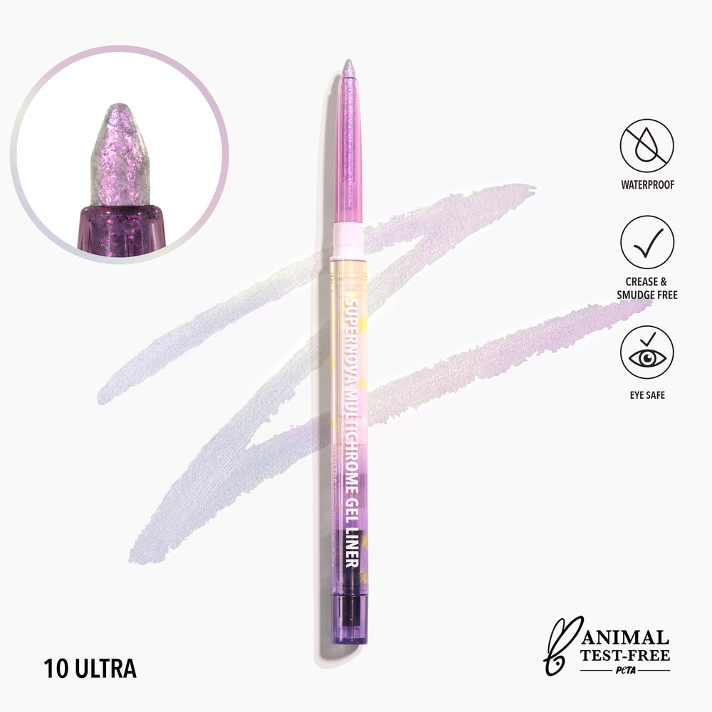 MOIRA SuperNova Multichrome Gel Liner w/ Display 60pcs Display + Tester