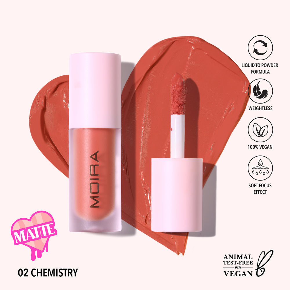 Moira Love Steady Liquid Blush w/ Display 108pcs + tester