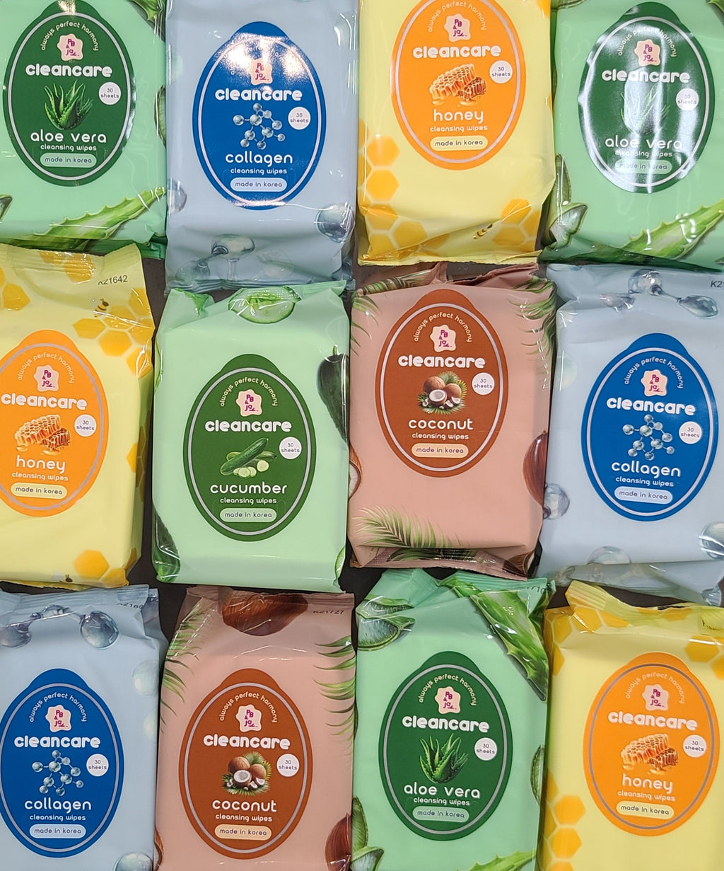 PB&JAY Cleansing Wipes Cucumber | 12   packs Display