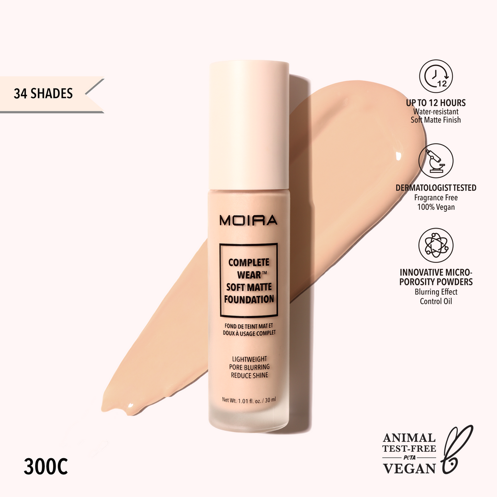 MOIRA Complete Wear Soft Matte Foundation (CWF) Refills