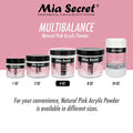 MIA SECRET - MULTIVALANCE ACRYLIC POWDER - PL420-NB