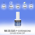 MIA SECRET - NAIL GEL GLUE / FOR EXTENSIONS - GEL-GLUE