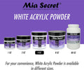MIA SECRET - WHITE ACRYLIC POWDER - PL430-W