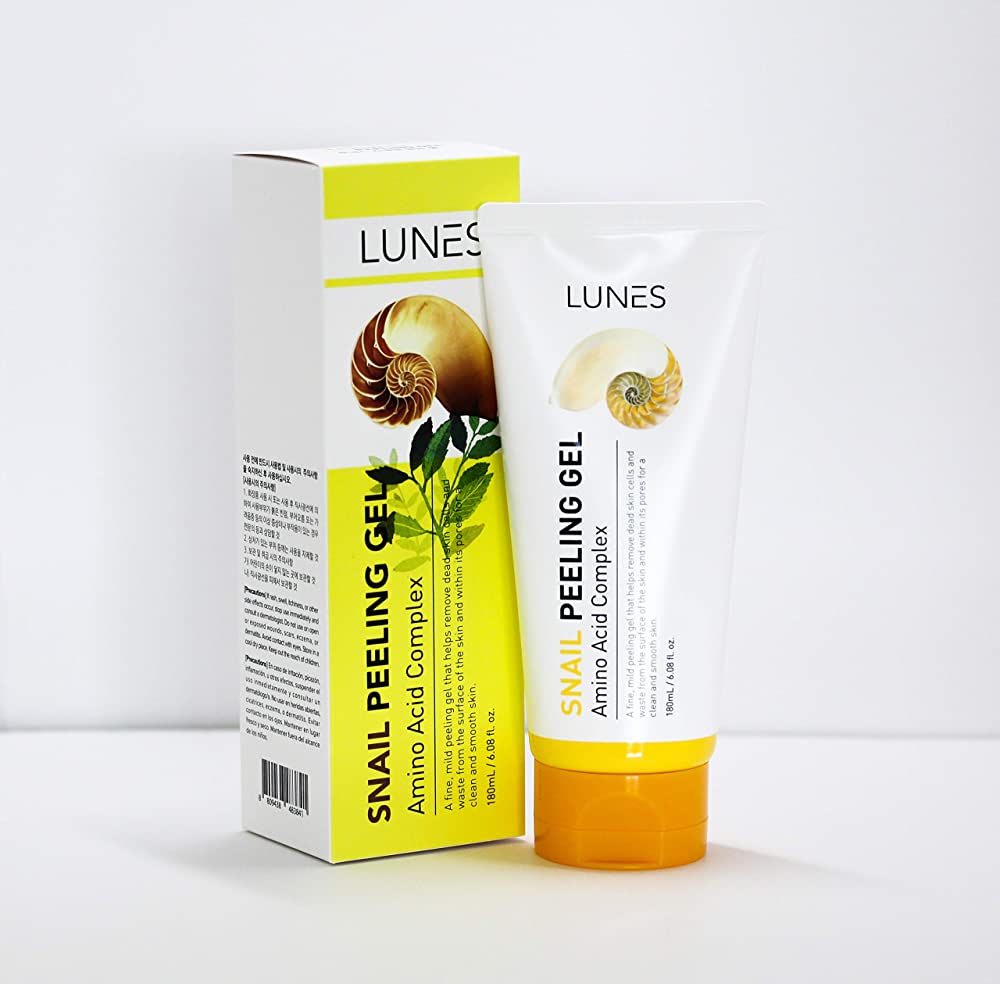 LUNES Snail Peeling Gel 180ml