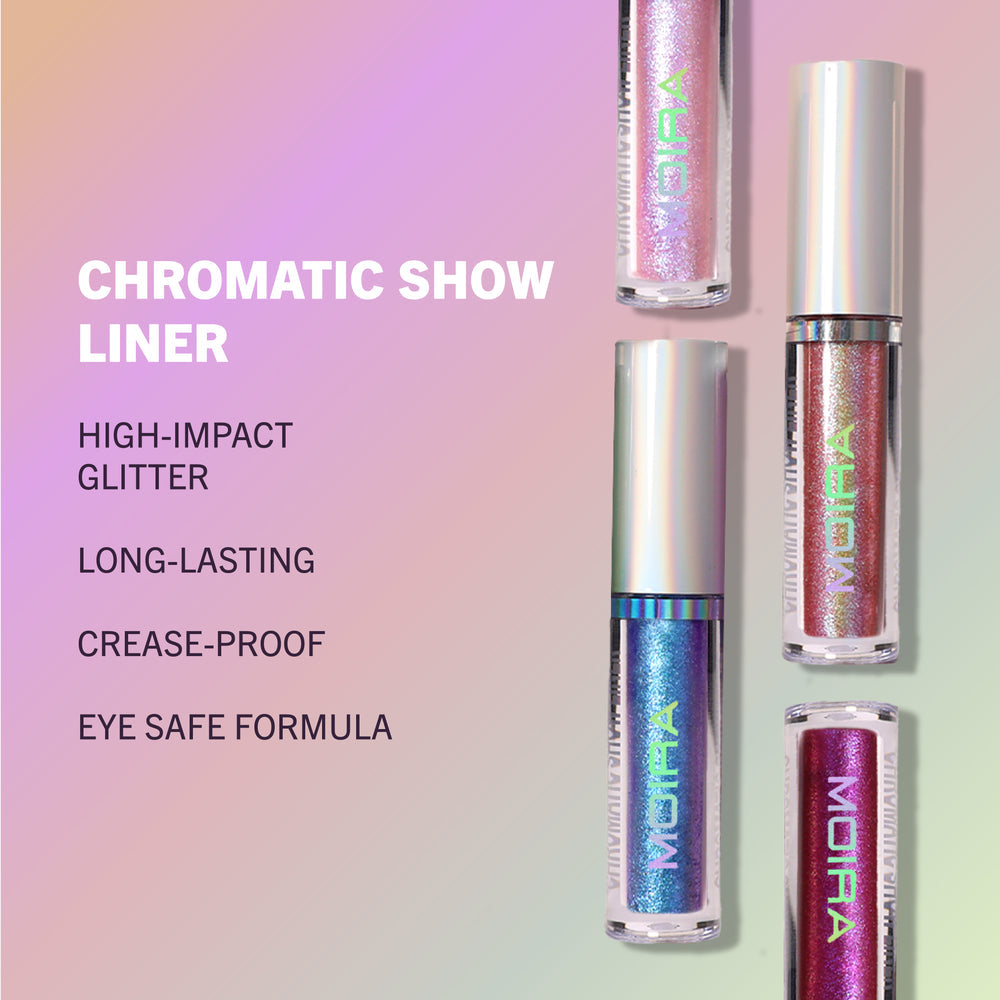 MOIRA Chromatic Show Liner w/Display | 39pcs Display + tester