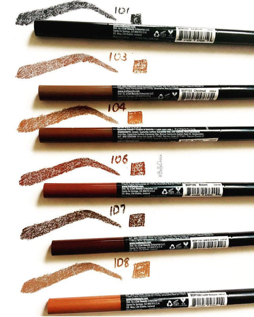 J. CAT BEAUTY Perfect Duo Brown Pencil #BDP Refills