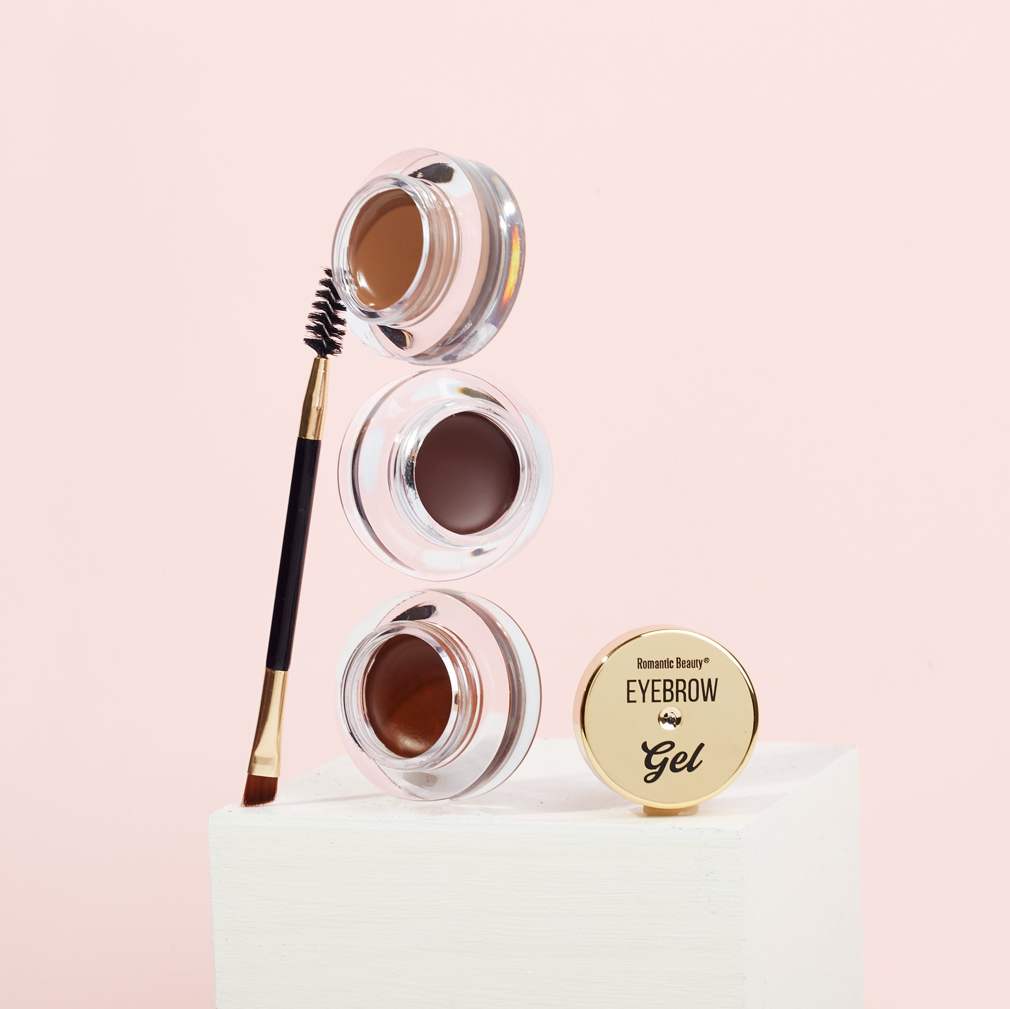 Romantic Beauty - Eyebrow Pomade - Water-Resistant #BP2101 / 24pcs Display