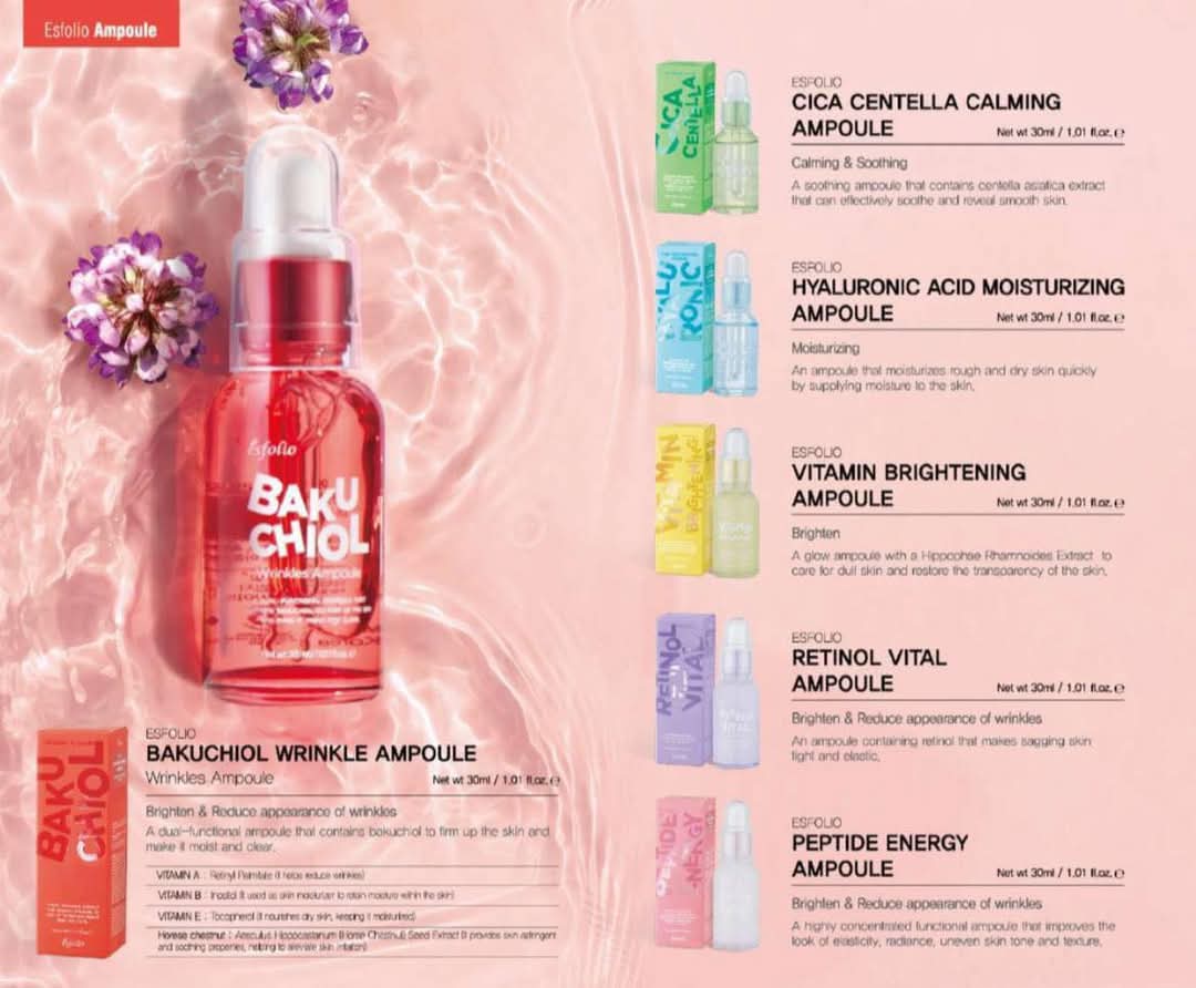 ESFOLIO Ampoule Baku chiol 30ml