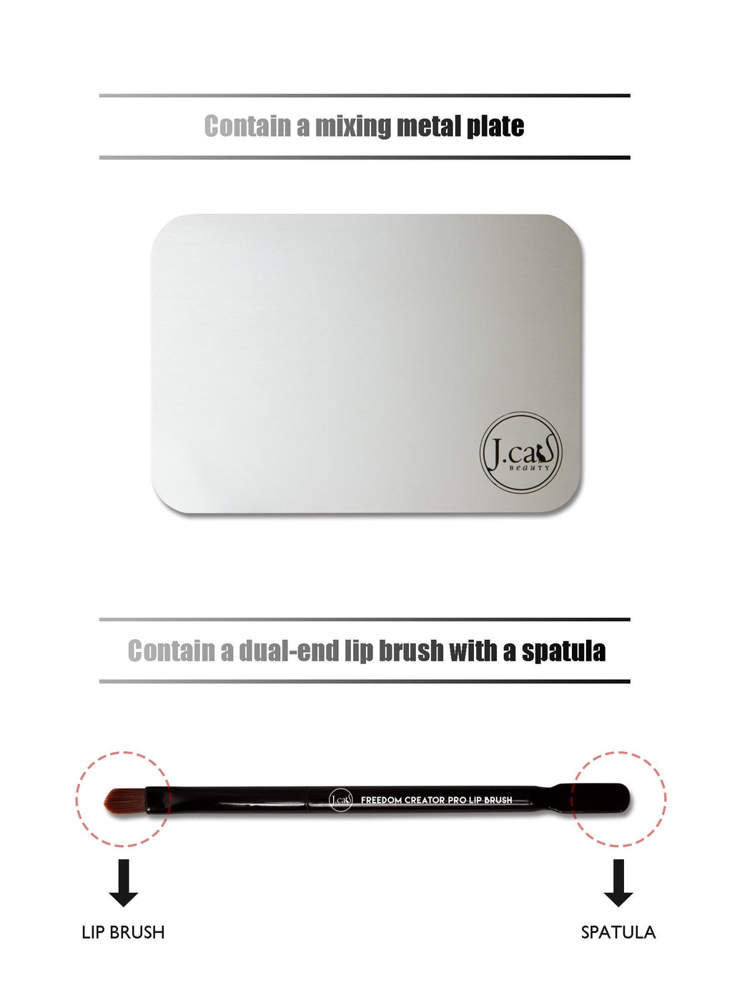 J. CAT BEAUTY Freedom Creator Mix Lip Palette  #FC101