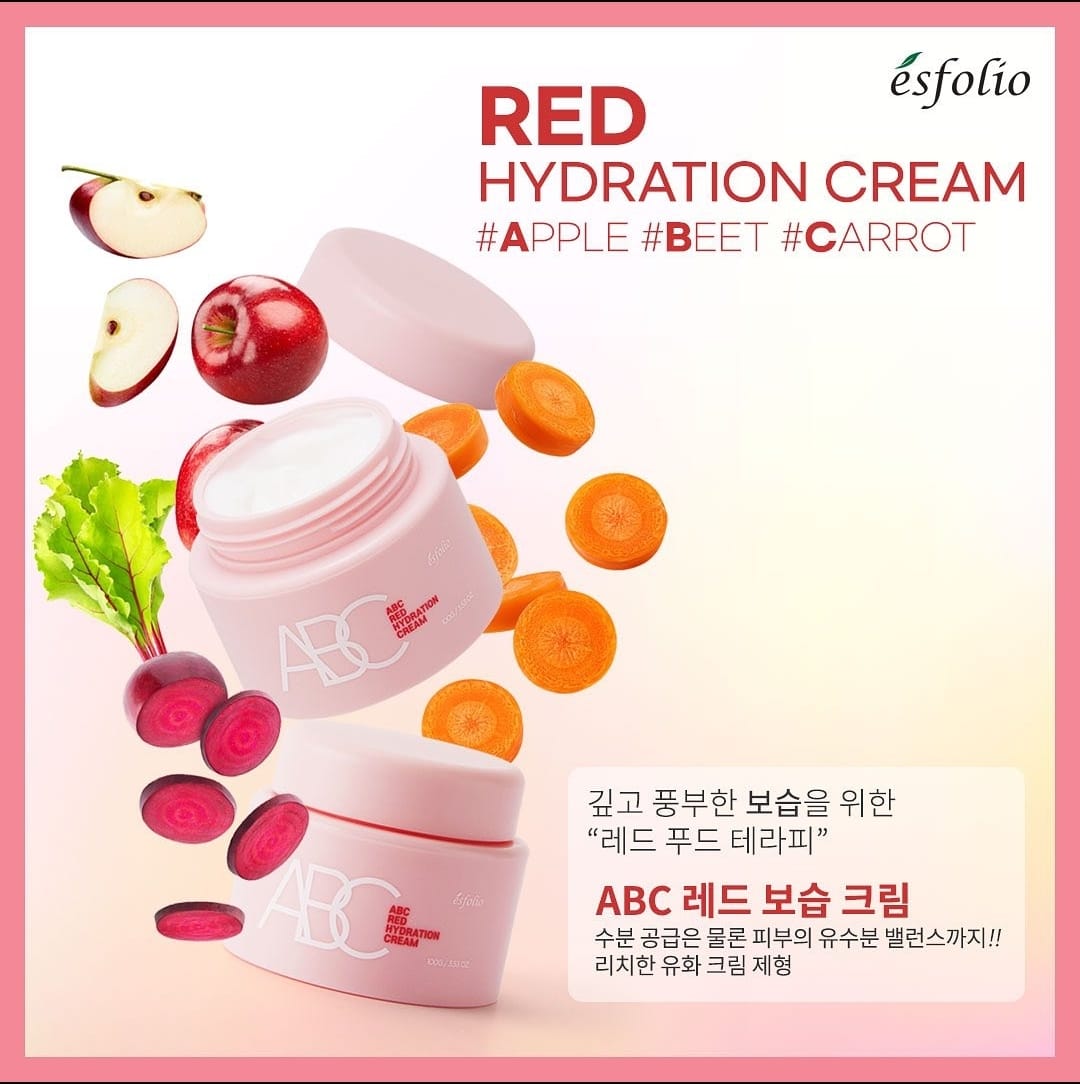 ESFOLIO ABC Red Hydrating Cream 100g