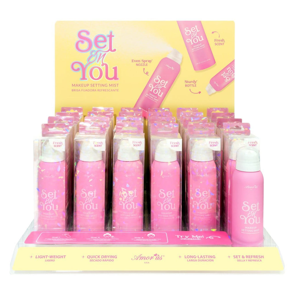 AMORUS Set On You Setting Spray #CO-SOMD 24pcs Display + Tester