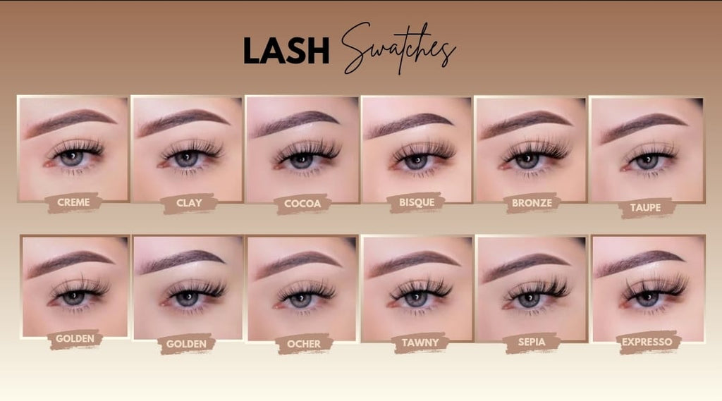 JLASH - THE NUDE COLLECTION  - 3D FAUX MINK & LASH GLUE - SET B / 36PCS DISPLAY