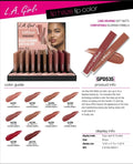 LA GIRL  Lip Haze Soft matte Lip Color - Last all Day #GPD535B / 60pcs display