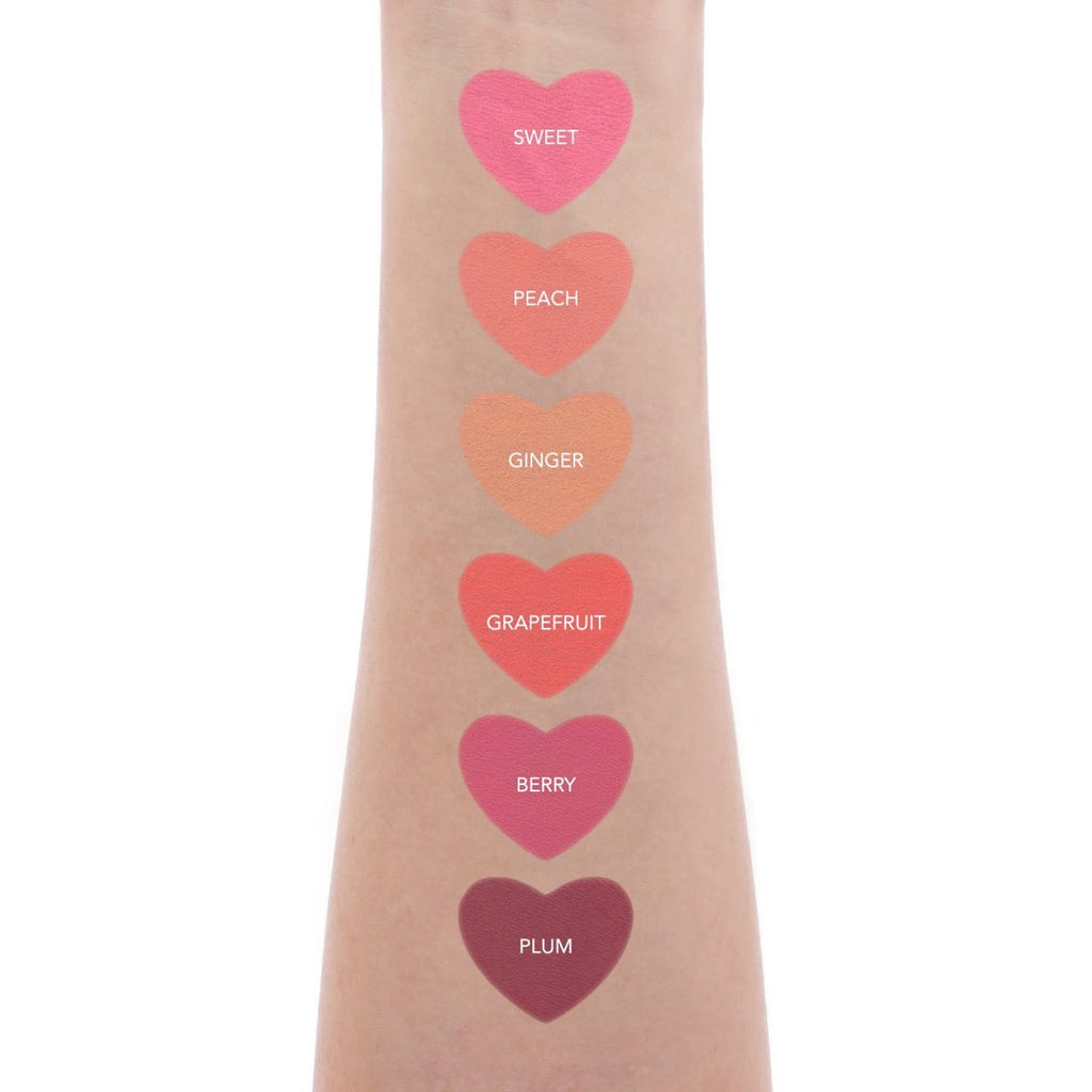 AMORUS  - SWEET BLUSH - HEART BLUSH STICK / 36PCS DISPLAY  + TESTER FREE