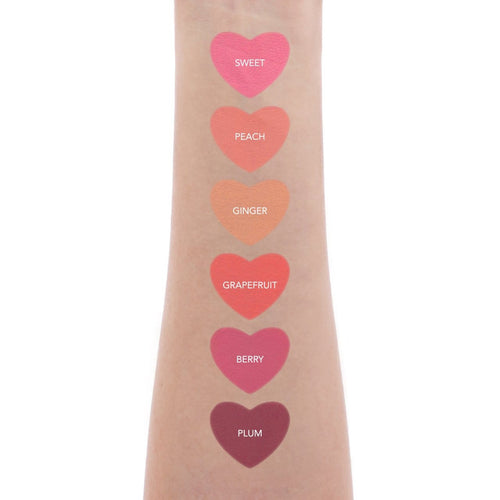 AMORUS  - SWEET BLUSH - HEART BLUSH STICK / 36PCS DISPLAY  + TESTER FREE