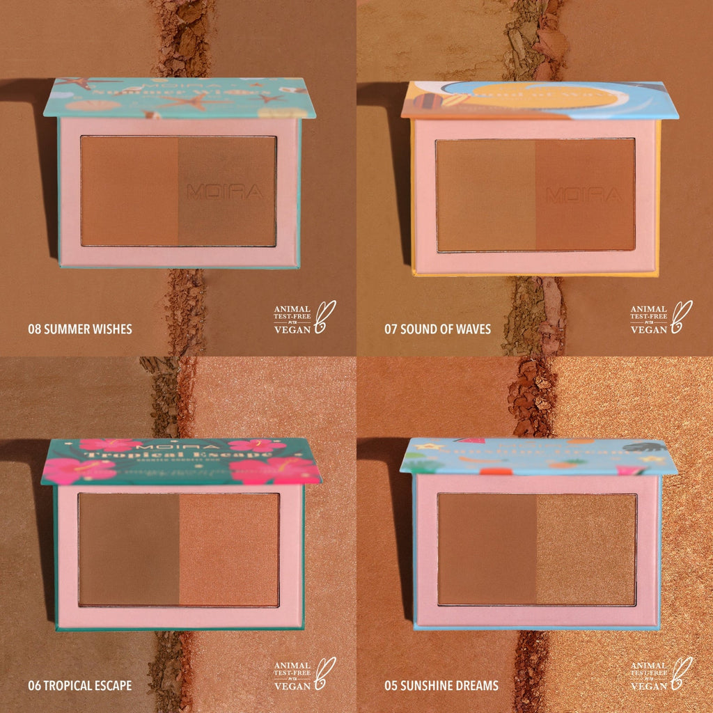 MOIRA Dual Bronzer #DBRSET w/ Display 48pcs Display + Tester