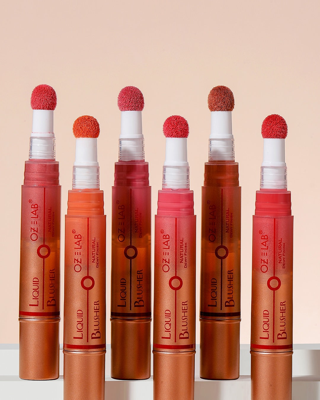 OZ LAB Flamenco Glow Liquid Blush 24hrs Long-lasting #OGB-3401 / 24pcs Display