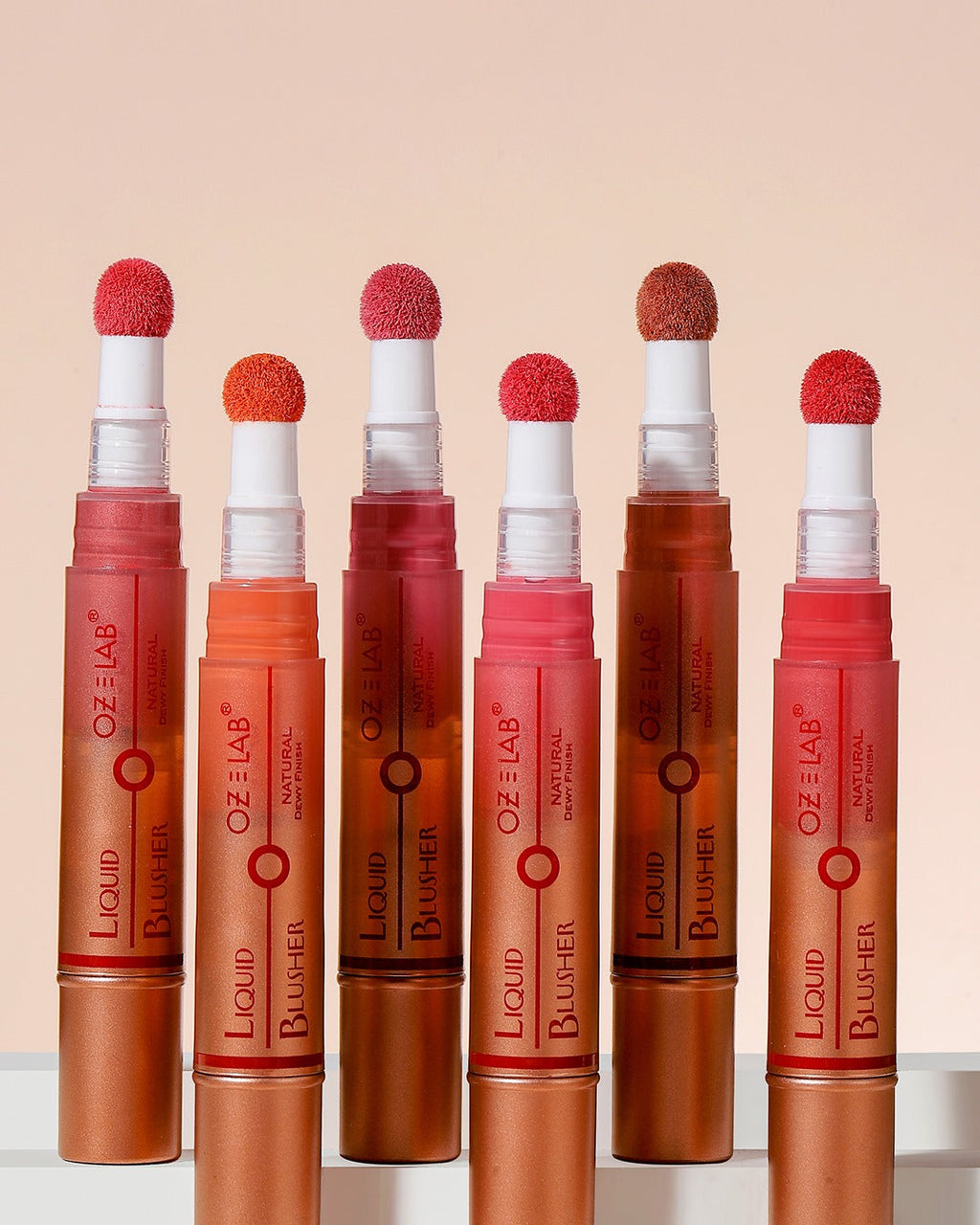 OZ LAB - Flamenco Glow Liquid Blush 24hrs Long-lasting #OGB-3401 / 24pcs Display