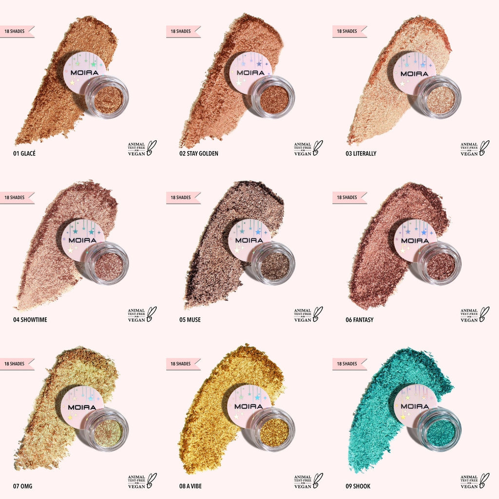 MOIRA Starshow Shadow Pot w/ Display | 54pc Display