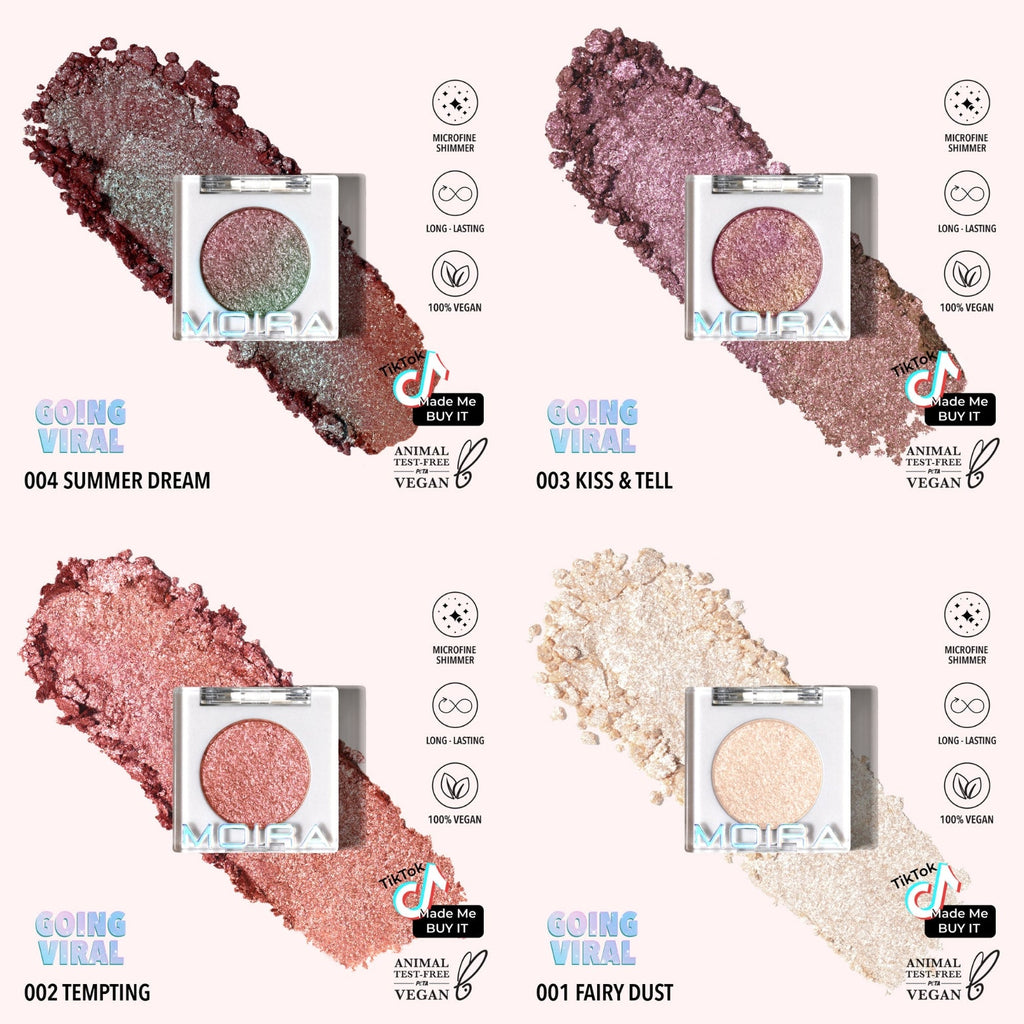 MOIRA Chroma Light Shadow w/ Display | 72pcs Display