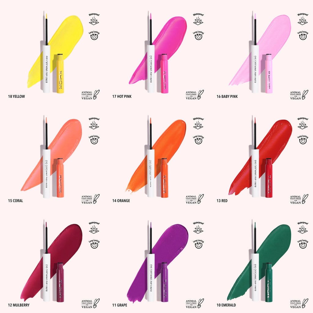 MOIRA Eye Catching Dip Liner w/ Display 54pcs Display