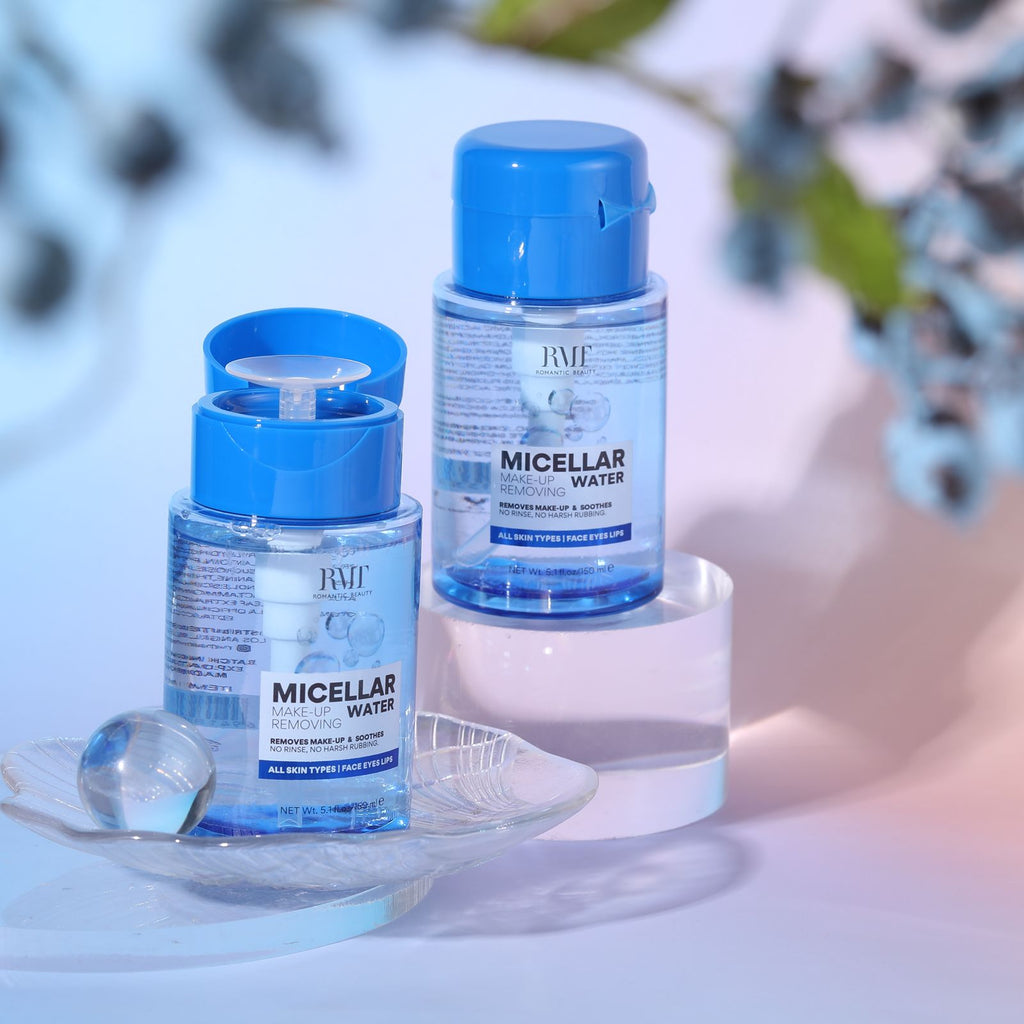 ROMANTIC BEAUTY Micellar Water Make-up Remover #S276 | 12pcs Display