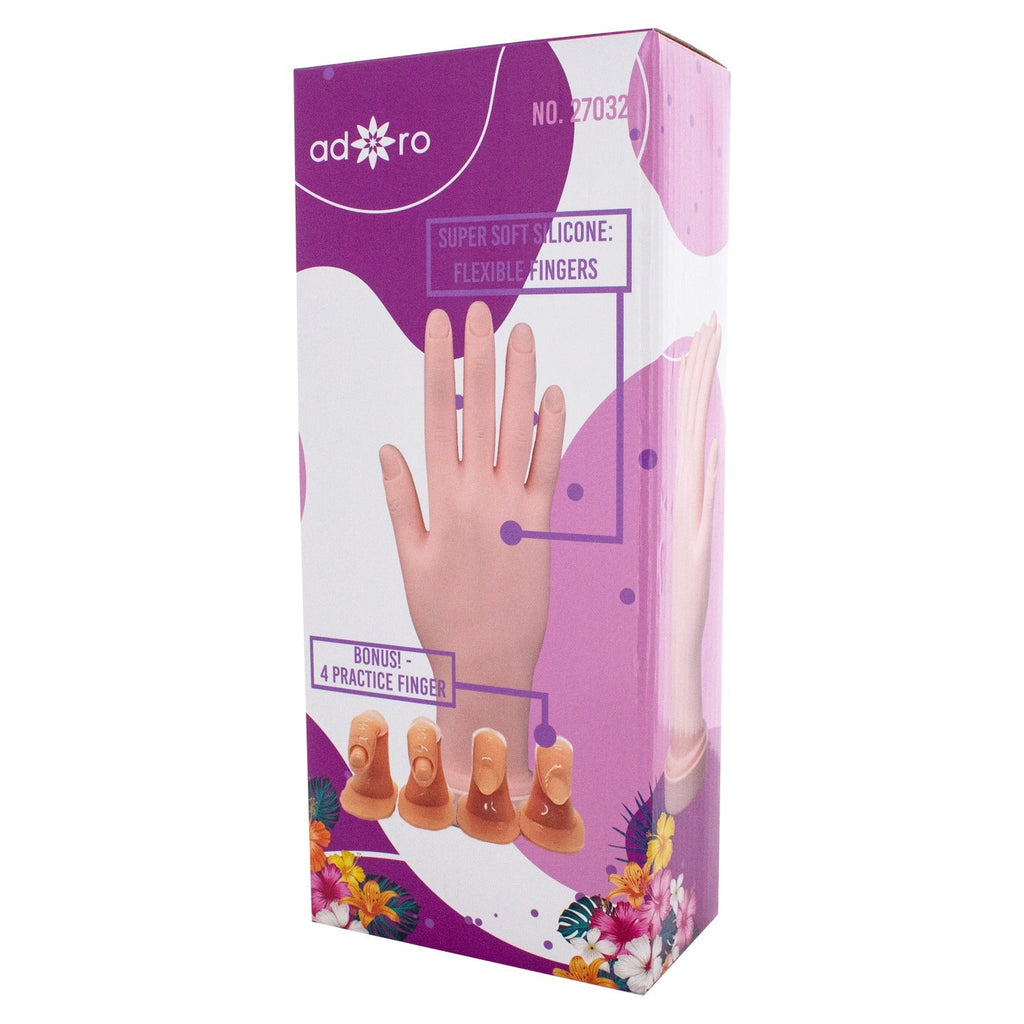 ADORO Super Soft Silicone Flexible Fingers w / 4 Fingers