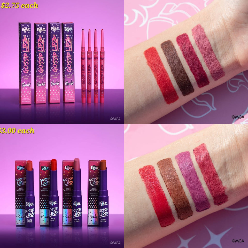 RUDE Bratz Collection w/ Display  144pcs Display