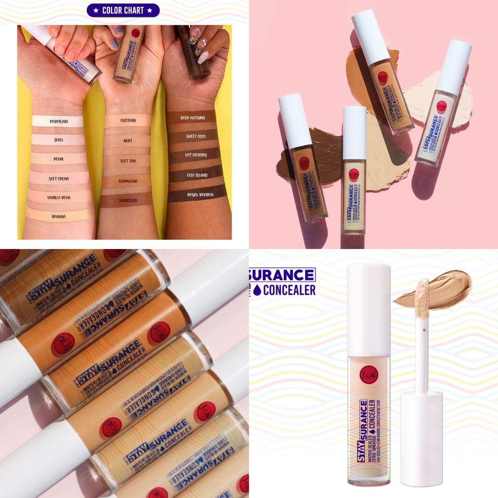 J. CAT BEAUTY StaySurance Water-Sealed / Zero-Smudge Concealer | Refills
