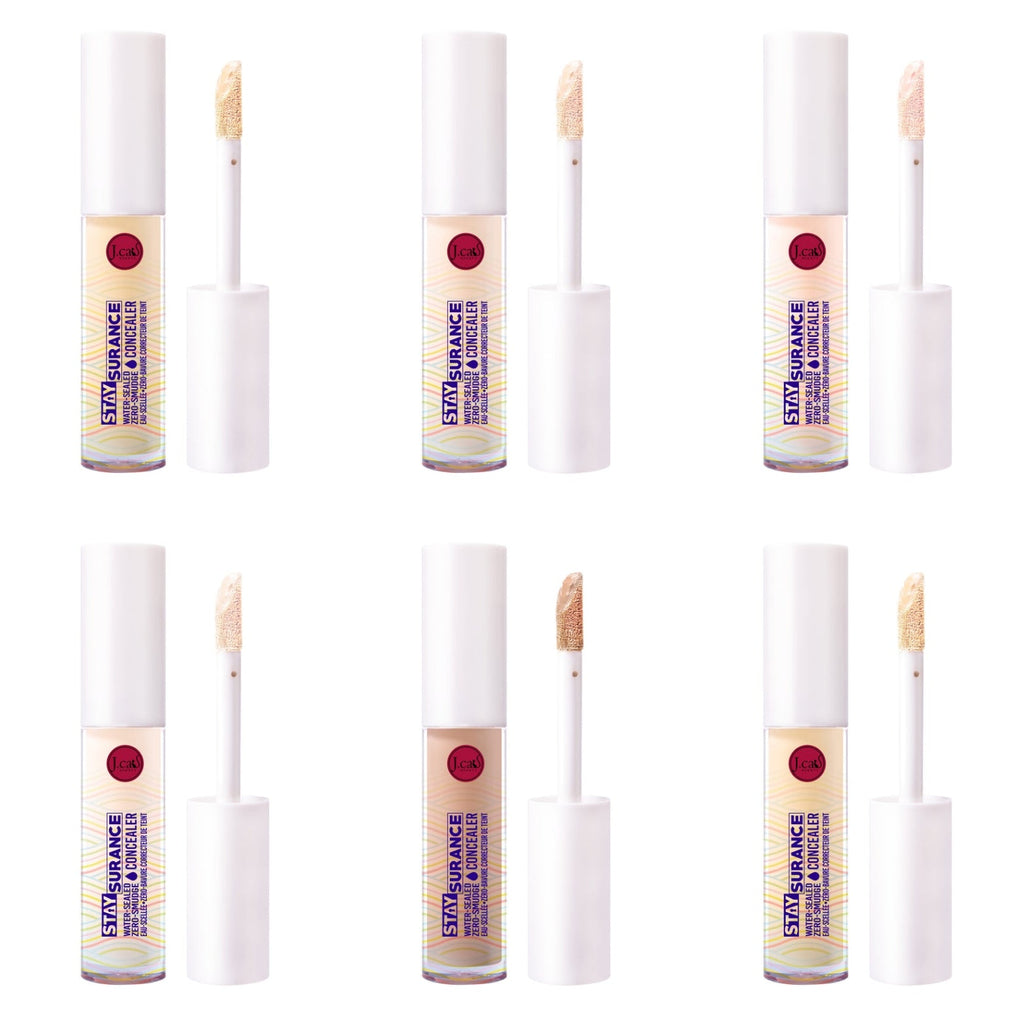 J. CAT BEAUTY StaySurance Water-Sealed / Zero-Smudge Concealer w/ Display 144pcs Display + Tester free