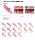 MOIRA Love Spell Powder Blush w/ Display 96pcs Display + Tester