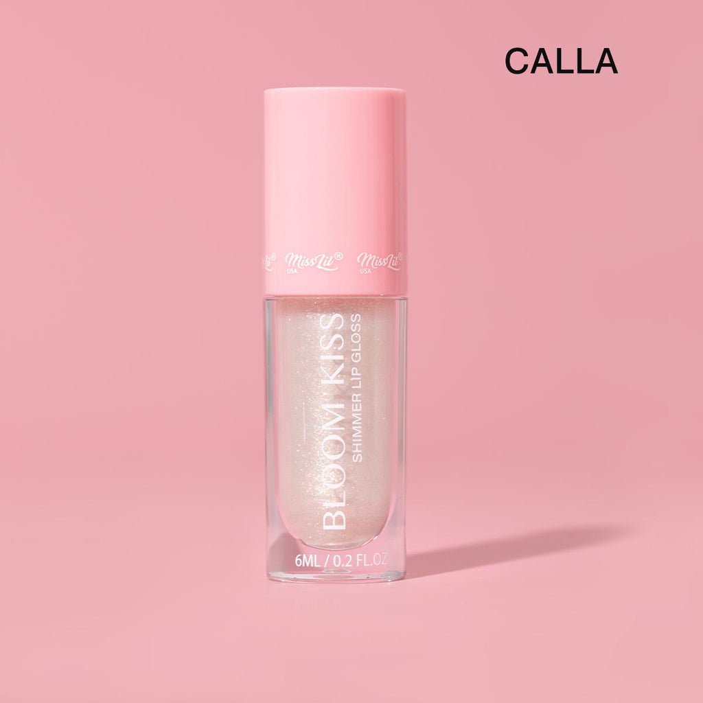 MISS LIL Bloom Kiss Shimmer Lipgloss   | 72pcs Dispay  + Tester free