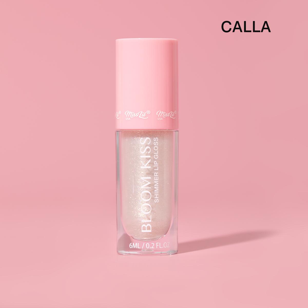 MISS LIL Bloom Kiss Shimmer Lipgloss   | 72pcs Dispay  + Tester free