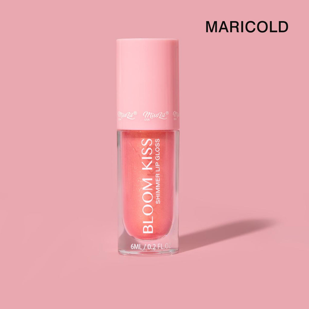 MISS LIL Bloom Kiss Shimmer Lipgloss   | 72pcs Dispay  + Tester free