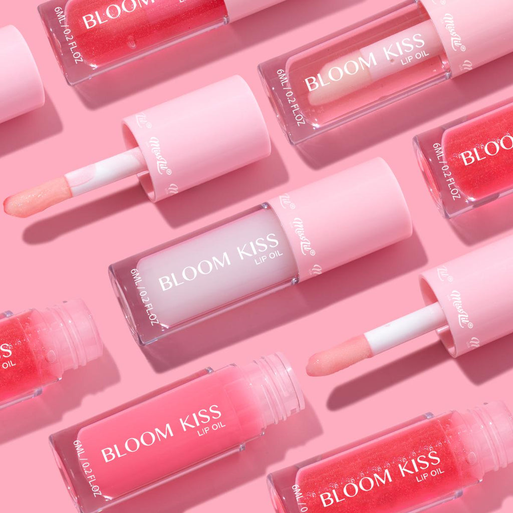 MISS LIL Bloom Kiss Lip Oil | 72pcs Dispay + Tester free