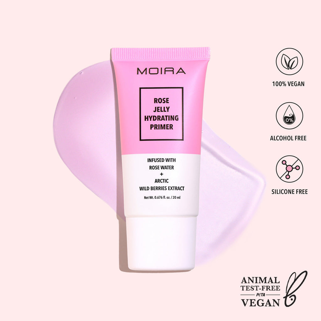 MOIRA Complete Facial Primer Rose Jelly Hydrating Primer #CFP004 | 3pcs Box