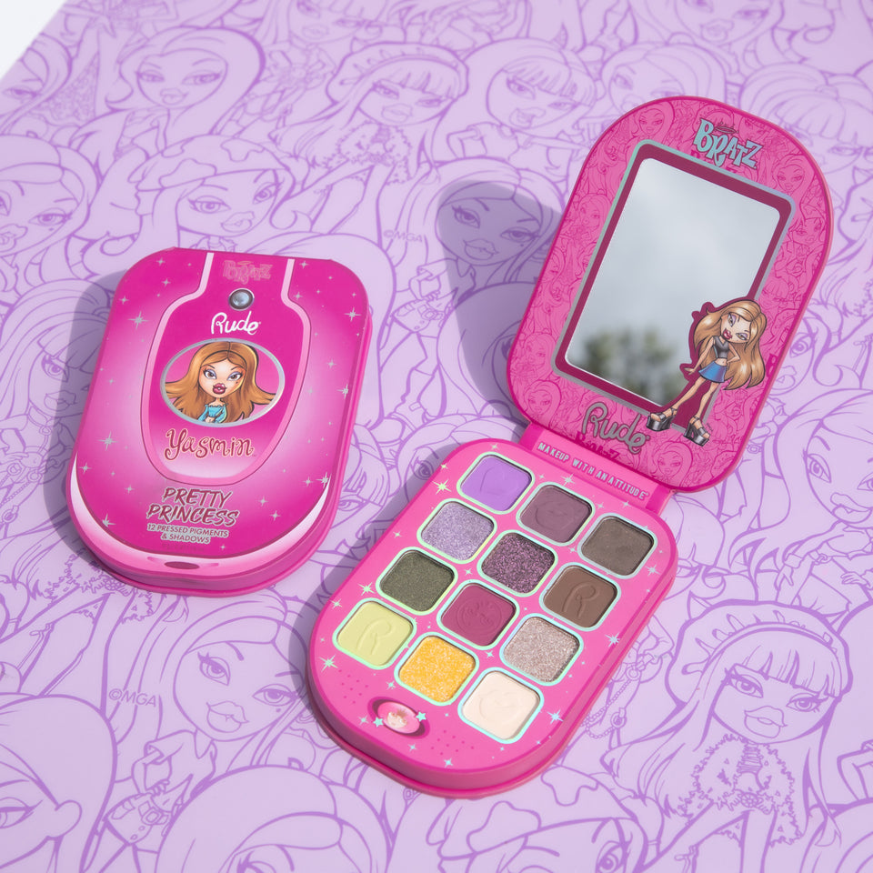 RUDE Bratz Yasmin Eyeshadow Palette  - Pretty Princess #38682