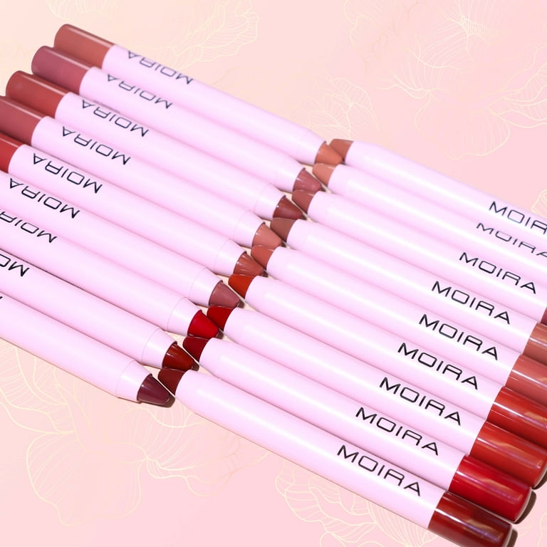 MOIRA Lip Bloom Lipstick Pencil w/Display 54pcs Display + Tester