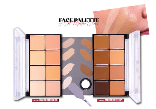 J. CAT BEAUTY Master Class Face/Fx Color Palette