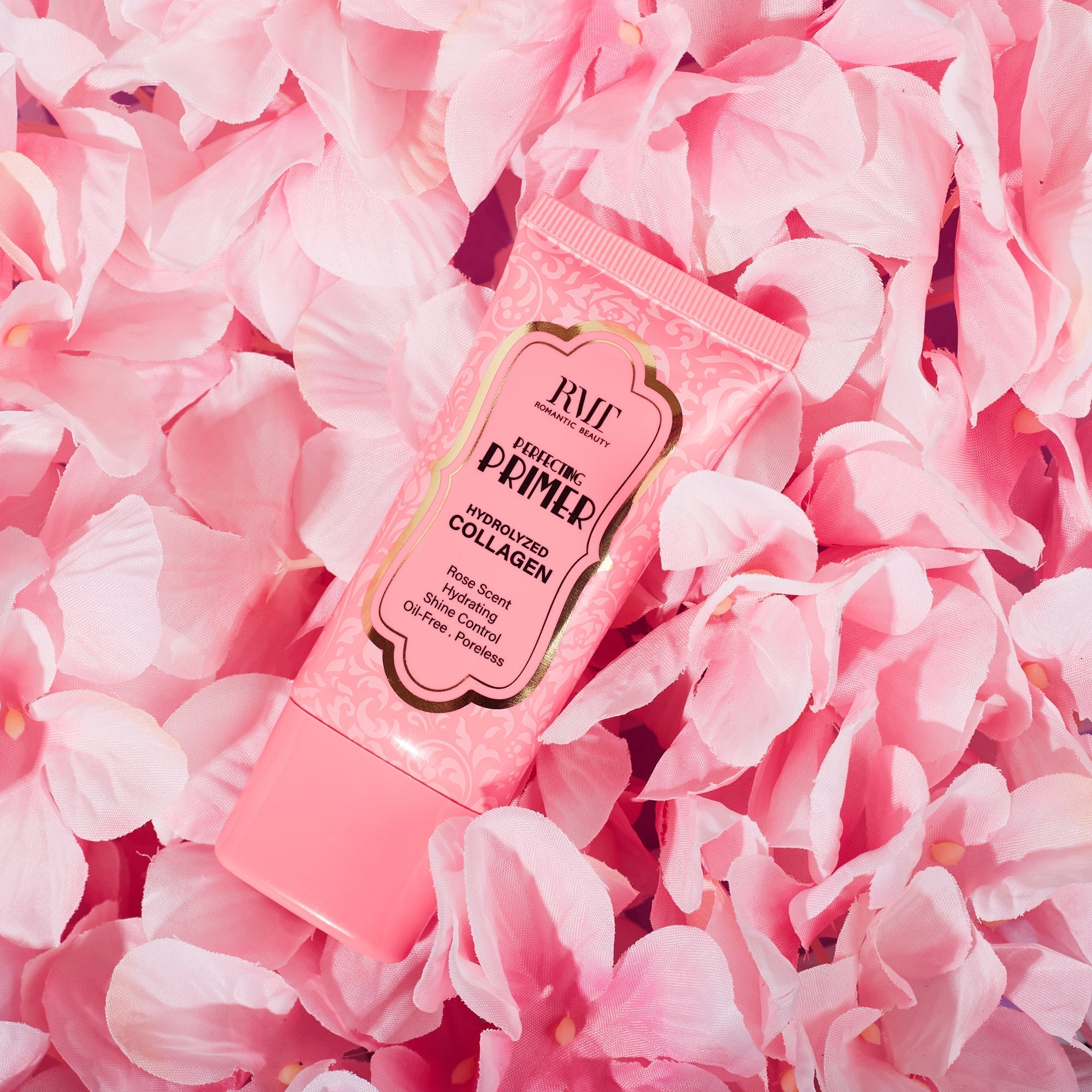 ROMANTIC BEAUTY Perfecting Primer Hydrolyzed Collagen #PR-801 | 24pcs Display