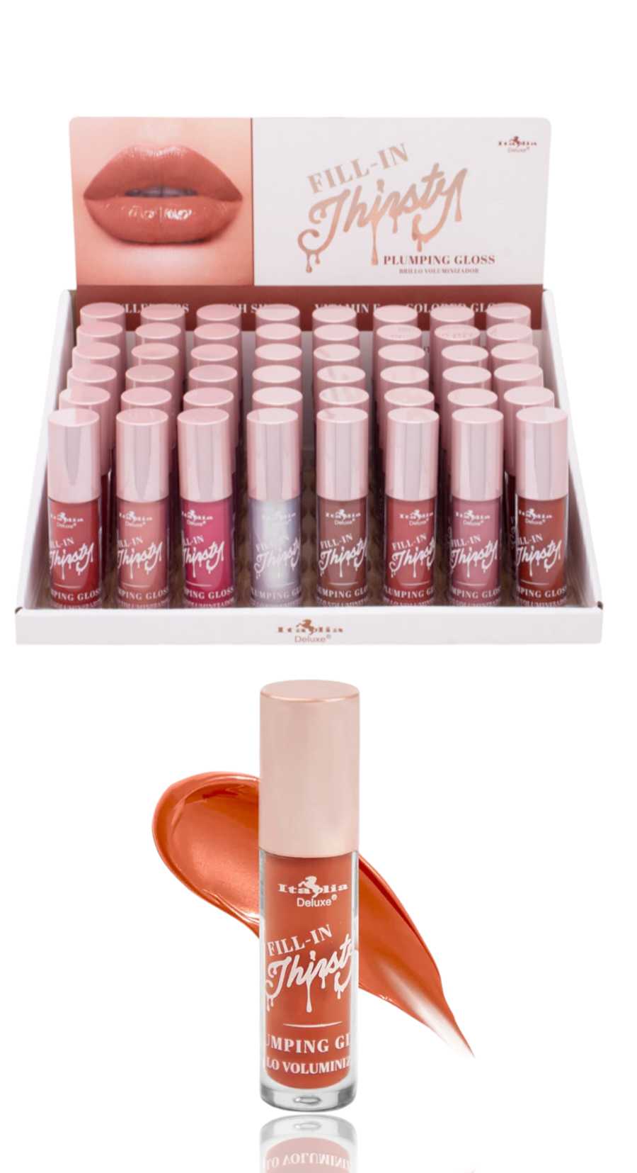 ITALIA Fill-in Thirsty Plumping Gloss #179 / 48pcs
