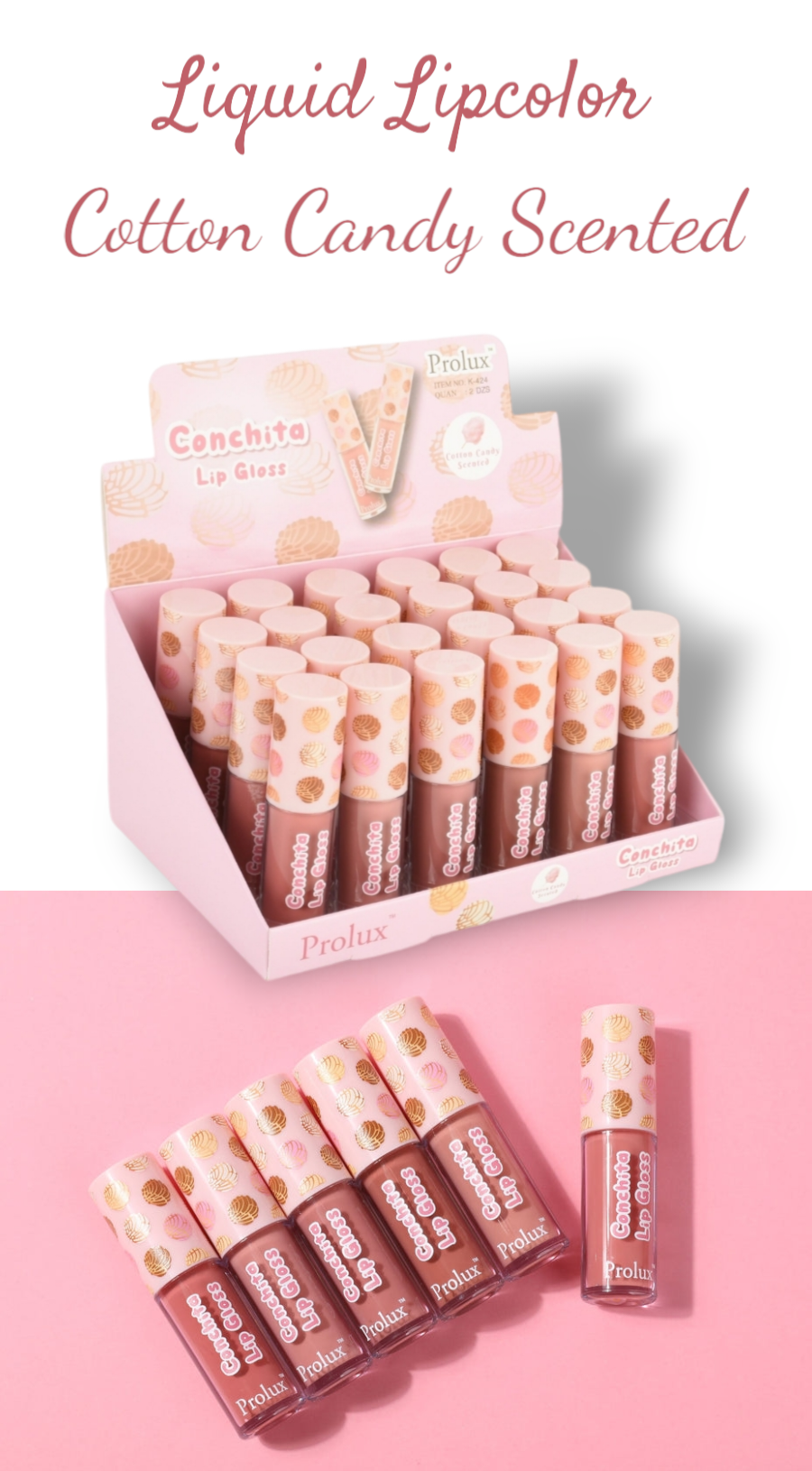 PROLUX Conchita Liquid LipColor #K424 | 24pcs Display