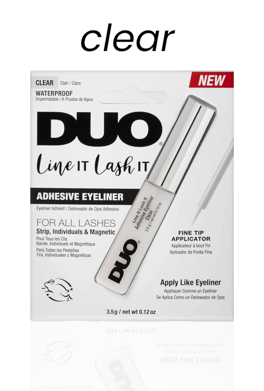 DUO Line It Lash It Adhesive Eyeliner | 6pcs pack
