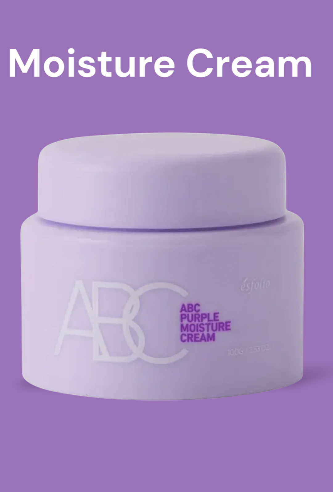 ESFOLIO ABC Purple Moisture Cream Purple 100g