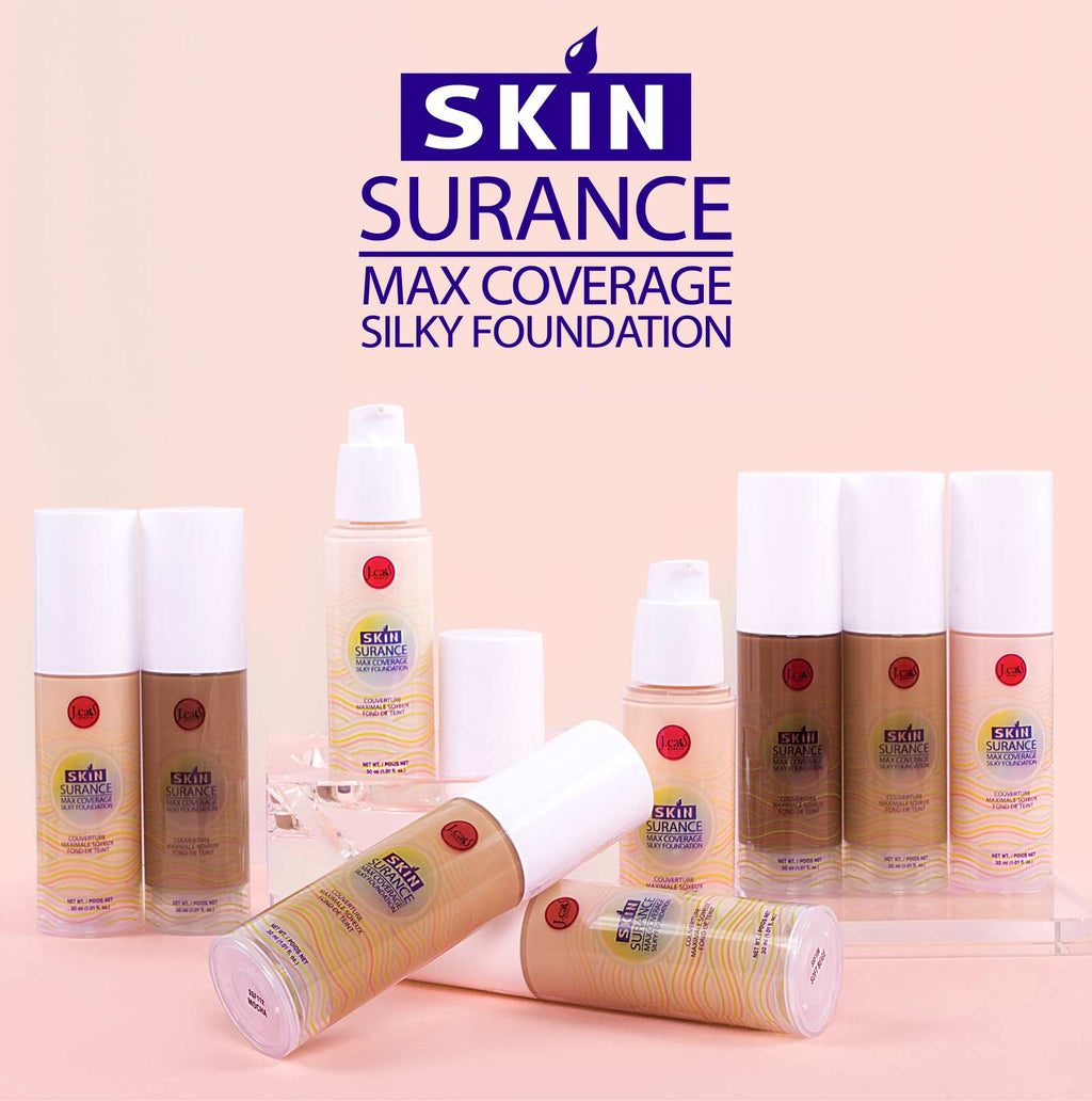 J. CAT BEAUTY SkinSurance Max Coverage Silky Foundation #SSF | Refills