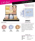 LA GIRL Brightening Setting Powder #GPD527B / 18pcs Display