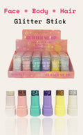 BEAUTY TREATS Glitter Me Up - Face-Body & Hair Glitter Stick #221 / 24Pcs Display