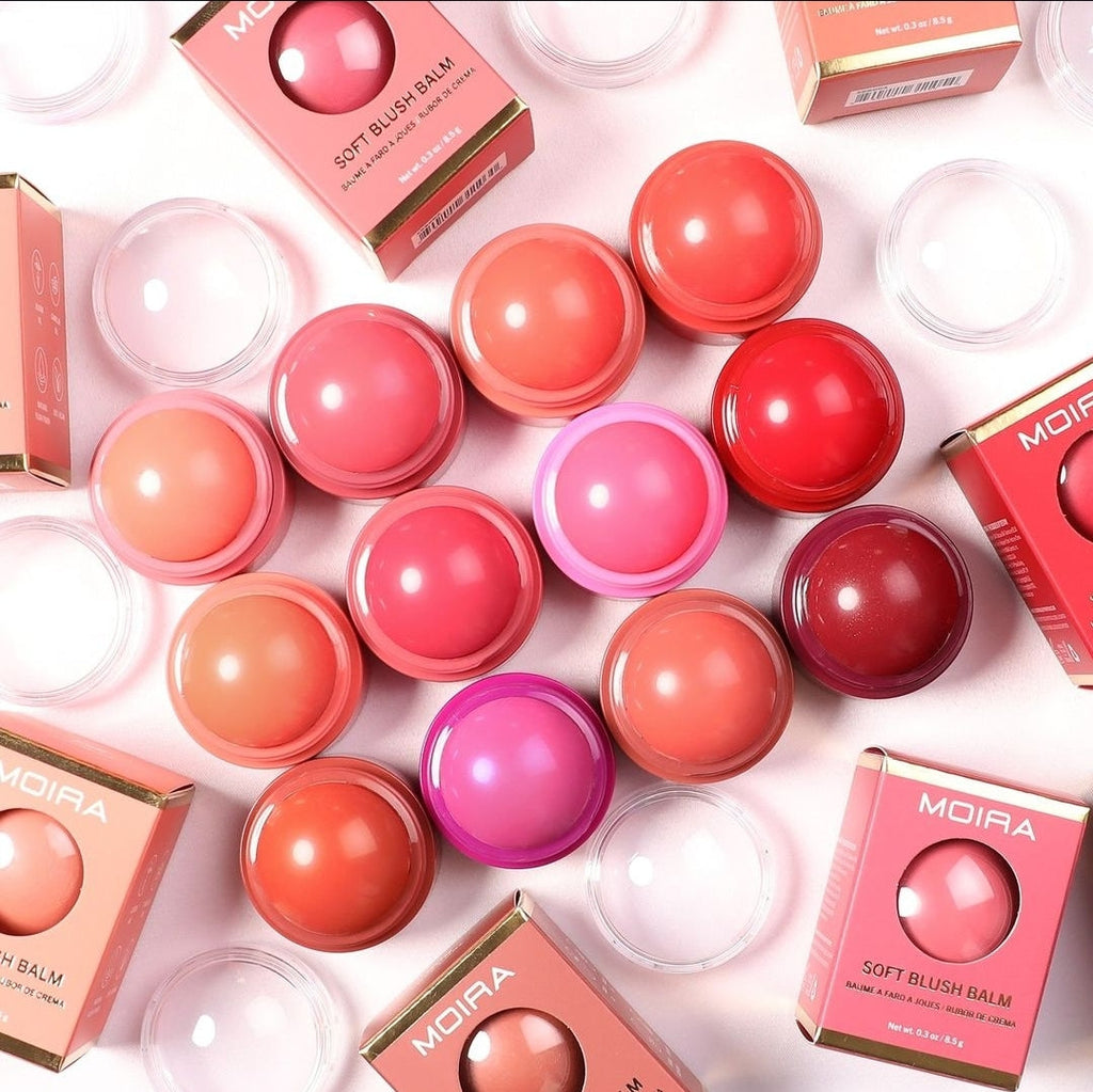 MOIRA Soft Blush Balm w/ Display | 72pcs + tester