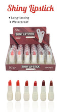 SHE Shiny Lipstick Red Color | 24pcs Display