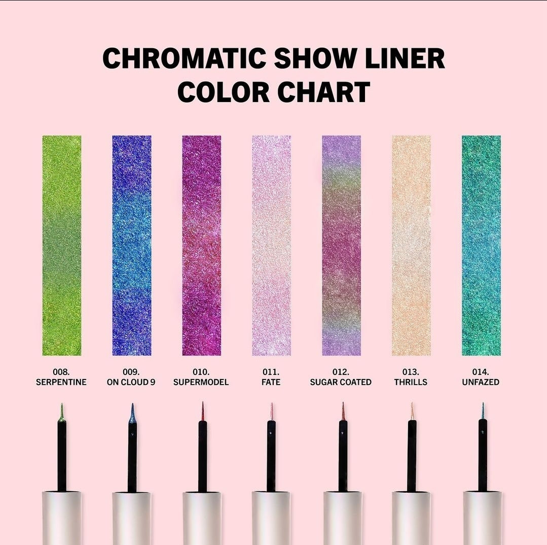 MOIRA Chromatic Show Liner w/Display | 39pcs Display + tester